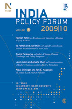 India Policy Forum 2009-10:vol;VI