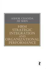 HRM Strategic Integration And Organizational Performance