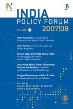 India Policy Forum 2007-08: (Volume 4)